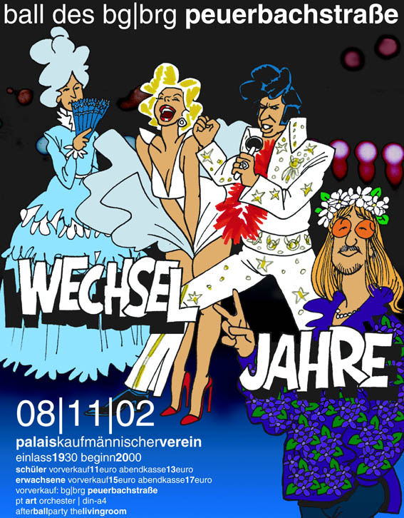 Das offizielle Ballplakat