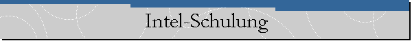 Intel-Schulung
