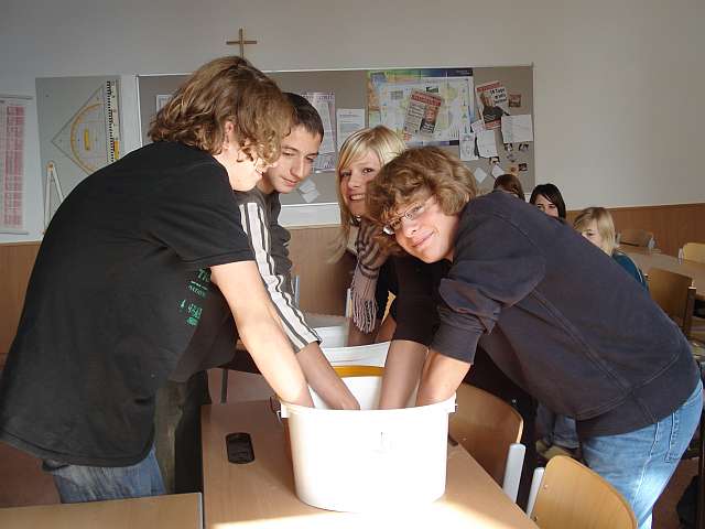 Fabian, Alexander, Sandra, Georg
