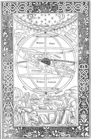 Titelseite des von Regiomontanus herausgegebenen "Einfhrung in den Almagest"