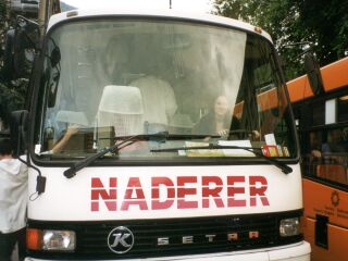 Eva als Buslenkerin